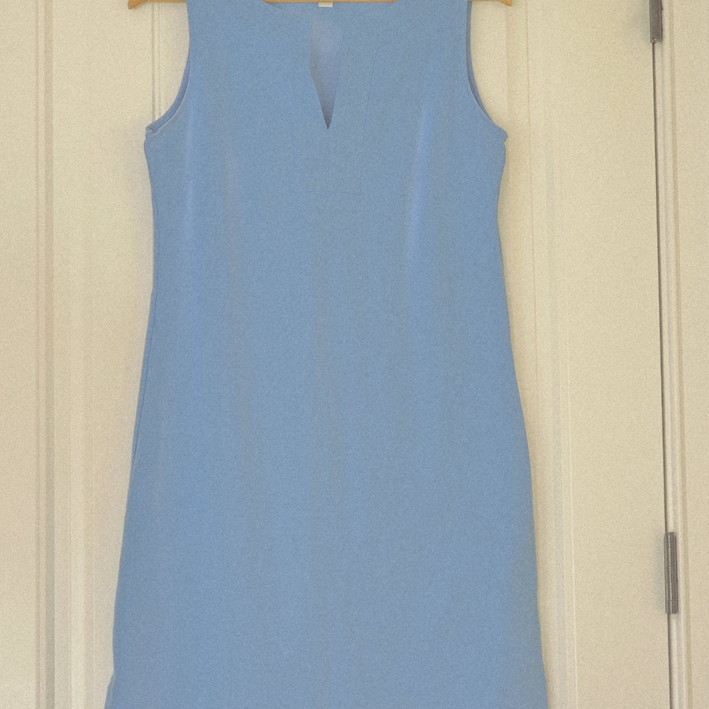New York & Company Sky Blue Mini Dress